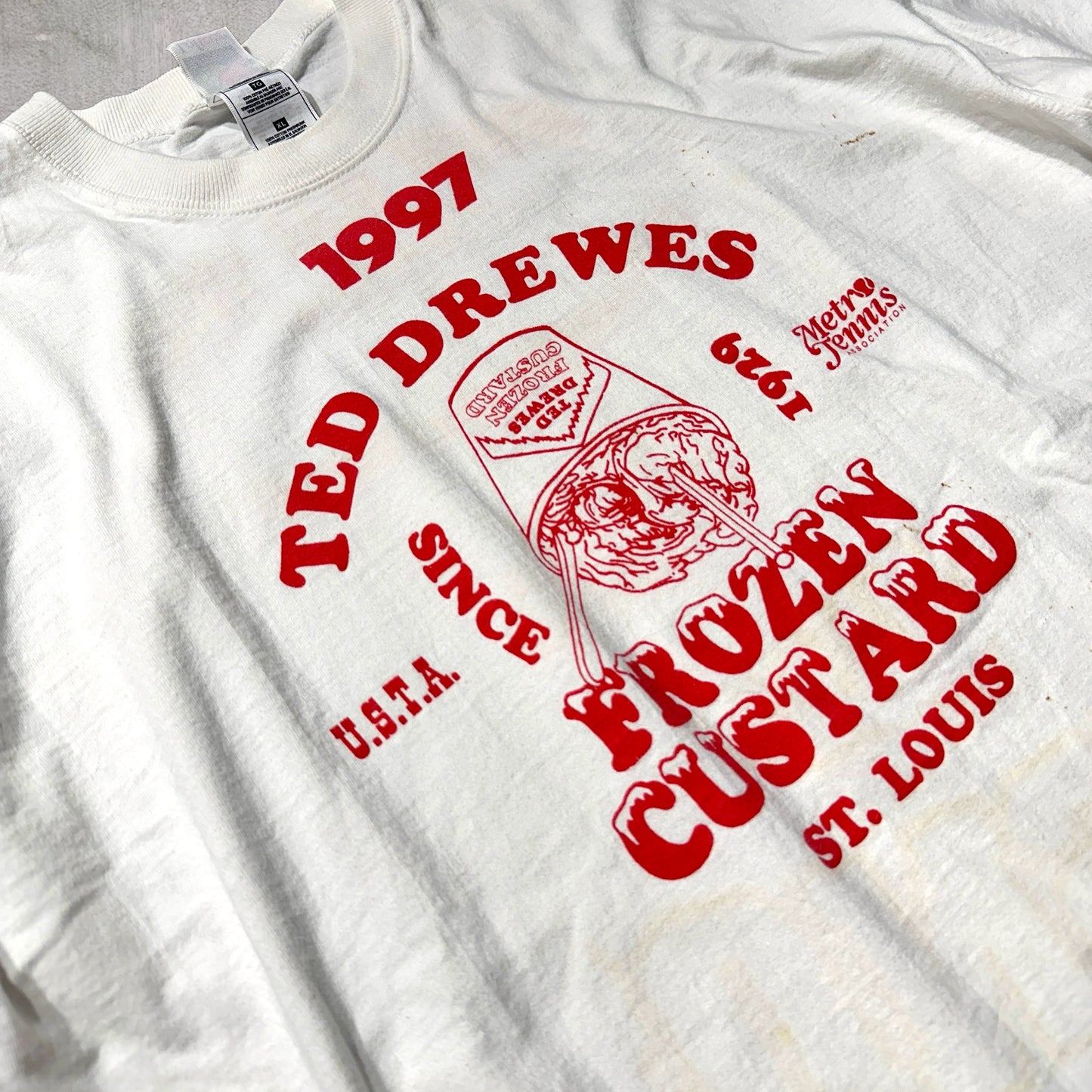 Vintage Ted Drews St. Louis Tee - XL