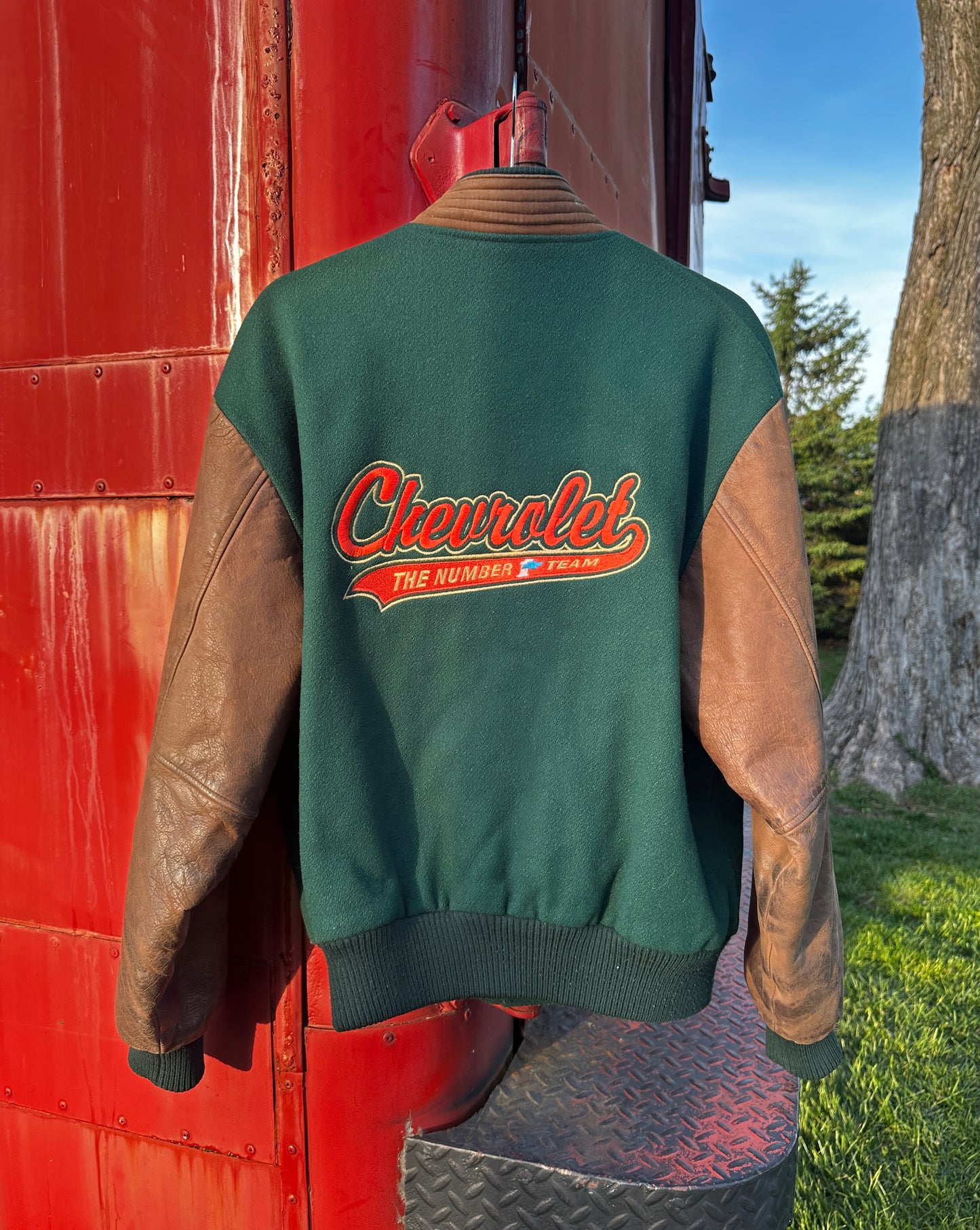 Vintage Chevrolet Bomber Jacket - L