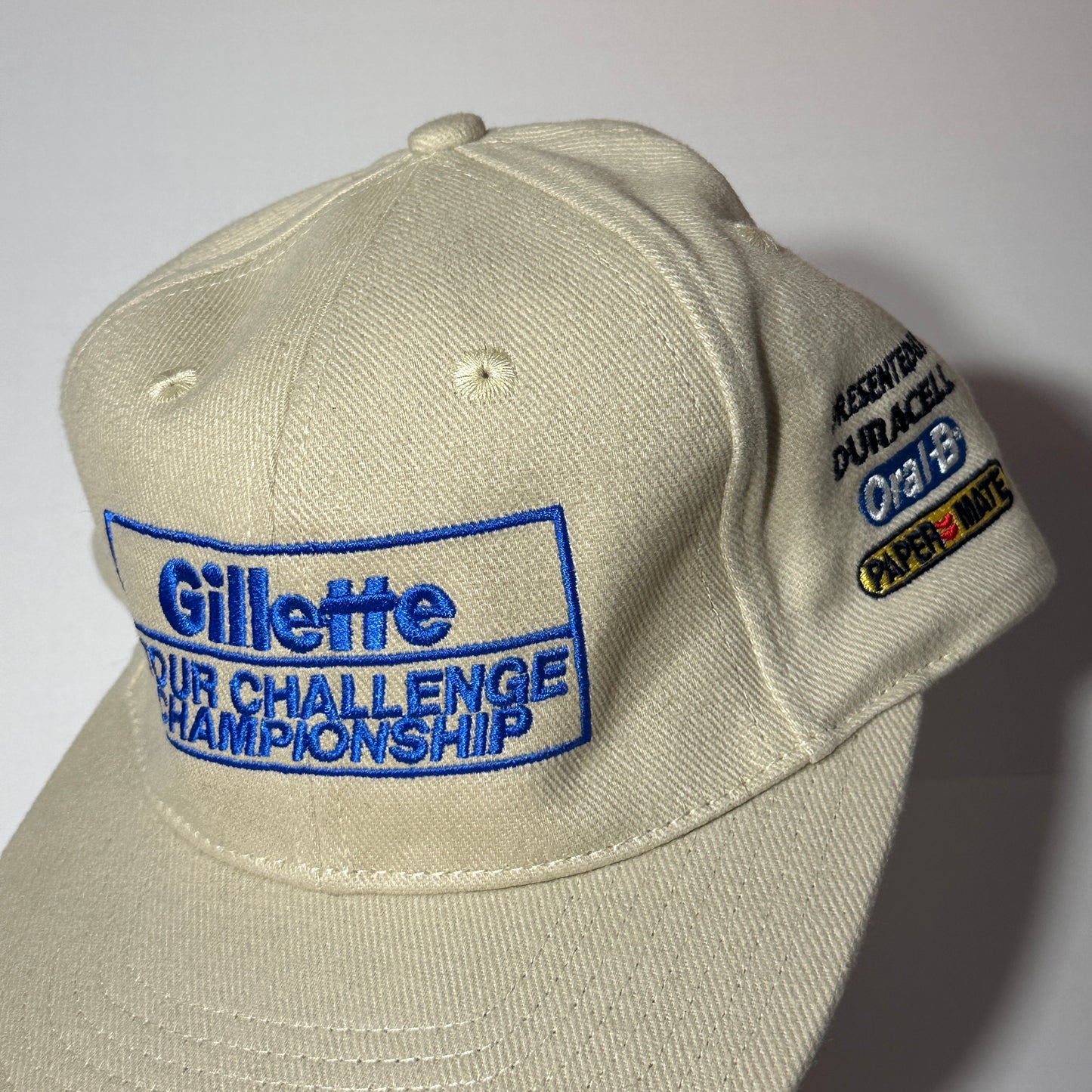 Vintage Gillette Tour Challenge CHAMPIONSHIP Adjustable Hat