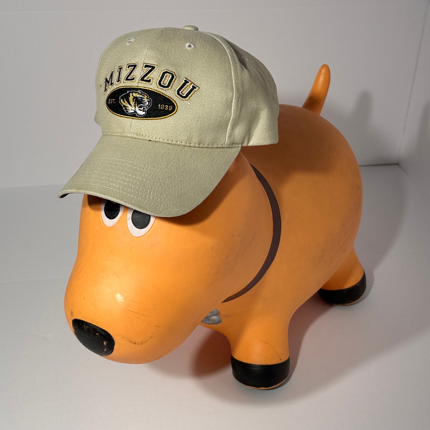 Vintage Stitched Mizzou Adjustable Hat