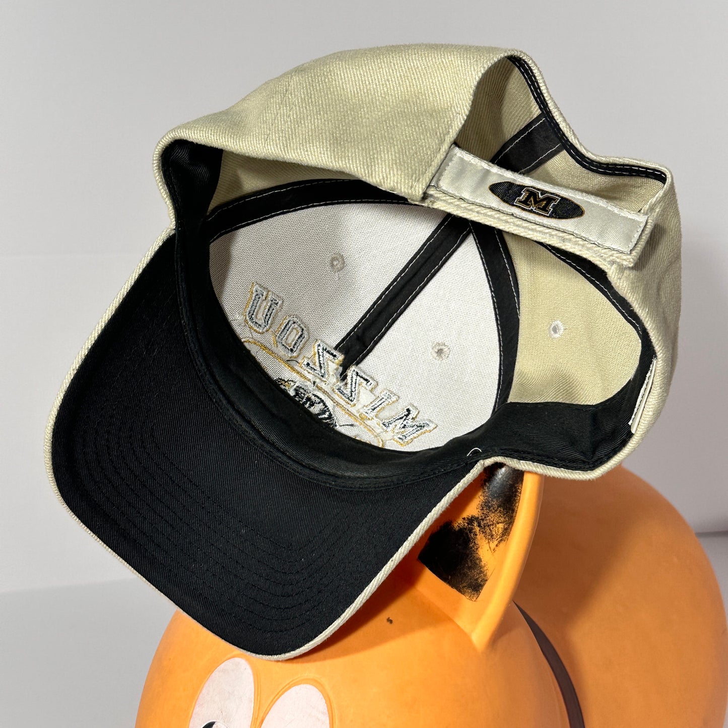 Vintage Stitched Mizzou Adjustable Hat