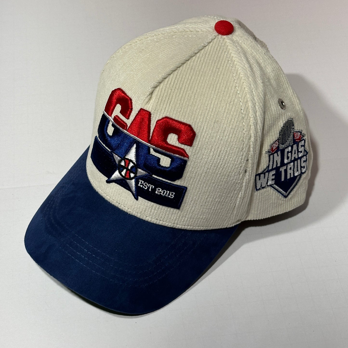 GAS NYC "Corduroy Dream Team" Snapback Hat