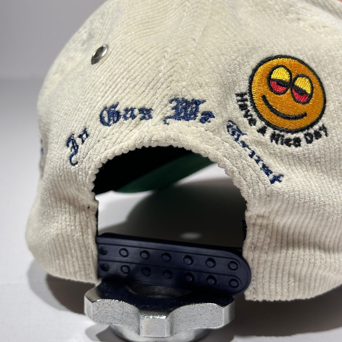 GAS NYC "Corduroy Dream Team" Snapback Hat