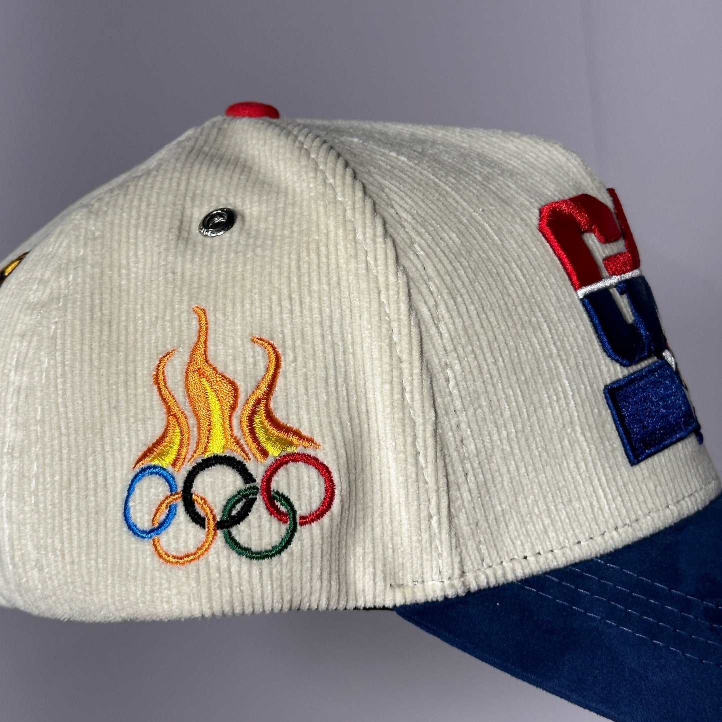 GAS NYC "Corduroy Dream Team" Snapback Hat