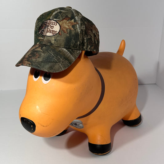 Vintage BassPro Camo Strapback Hat