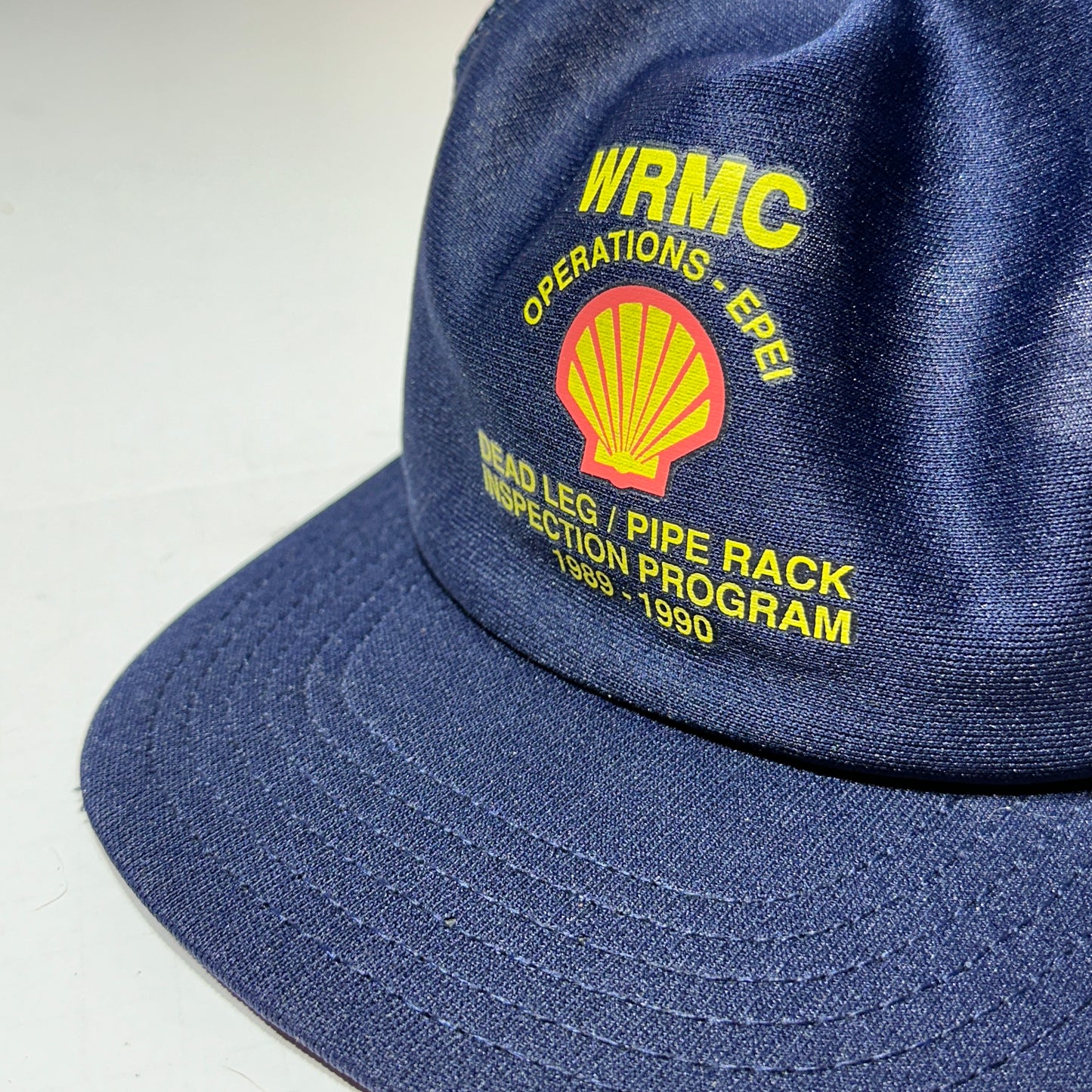 Vintage 1989 Shell Snapback Hat