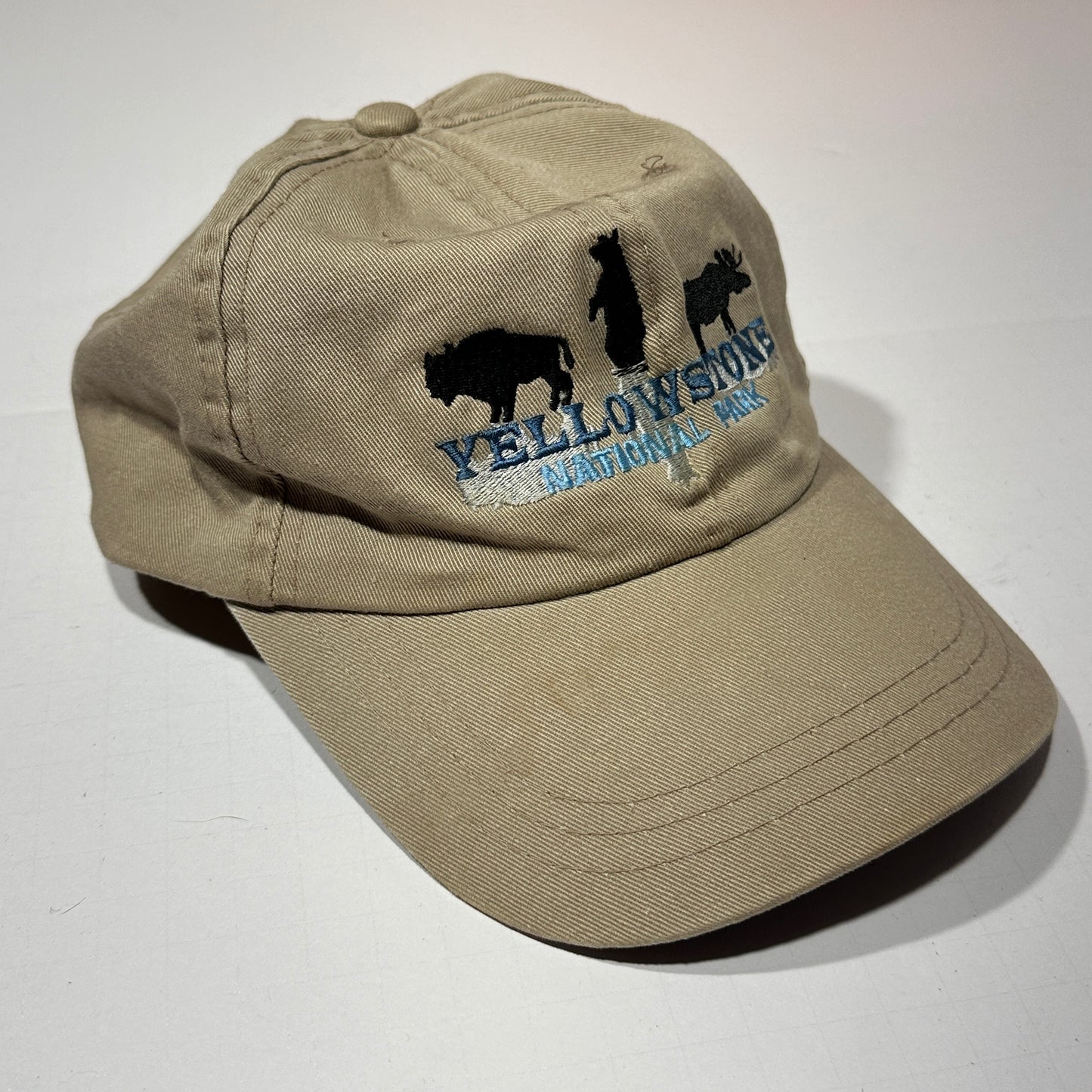 Vintage Yellowstone Adjustable Hat