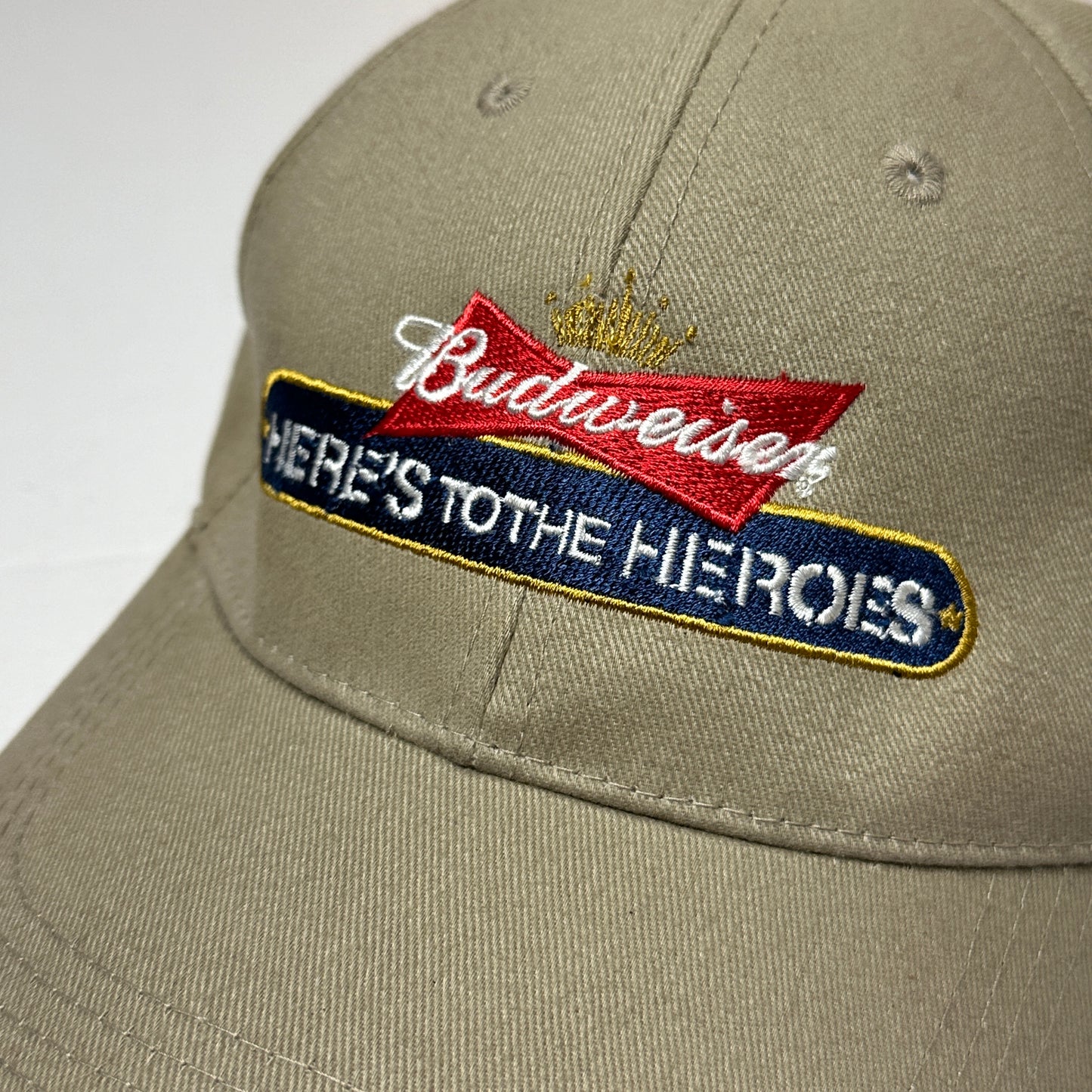 Budweiser 'Here's To The Heros' Adjustable Hat
