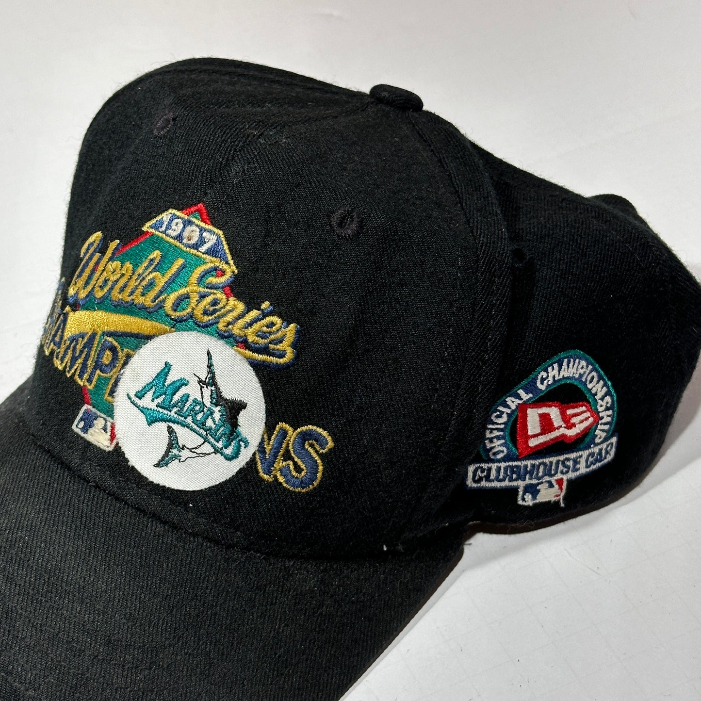 Vintage Marlins World Series Clubhouse Cap Snapback Hat