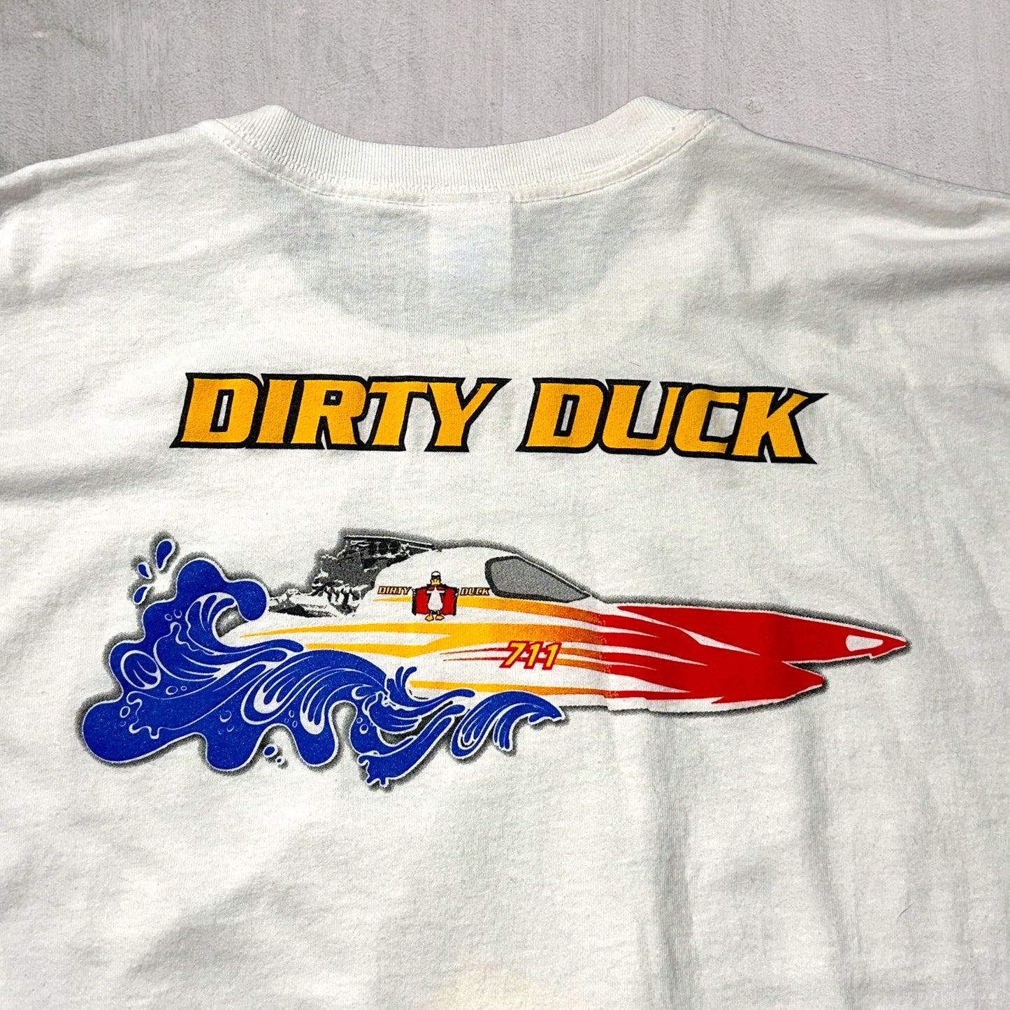 Retro Dirty Duck Racing Tee - XL
