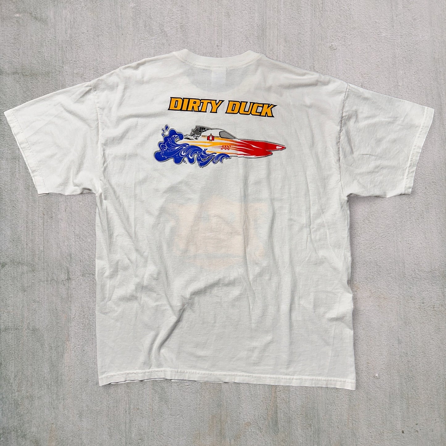 Retro Dirty Duck Racing Tee - XL