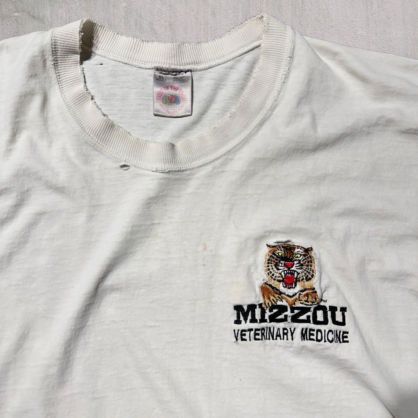 Vintage Mizzou Veterinary Medicine Tee - XL