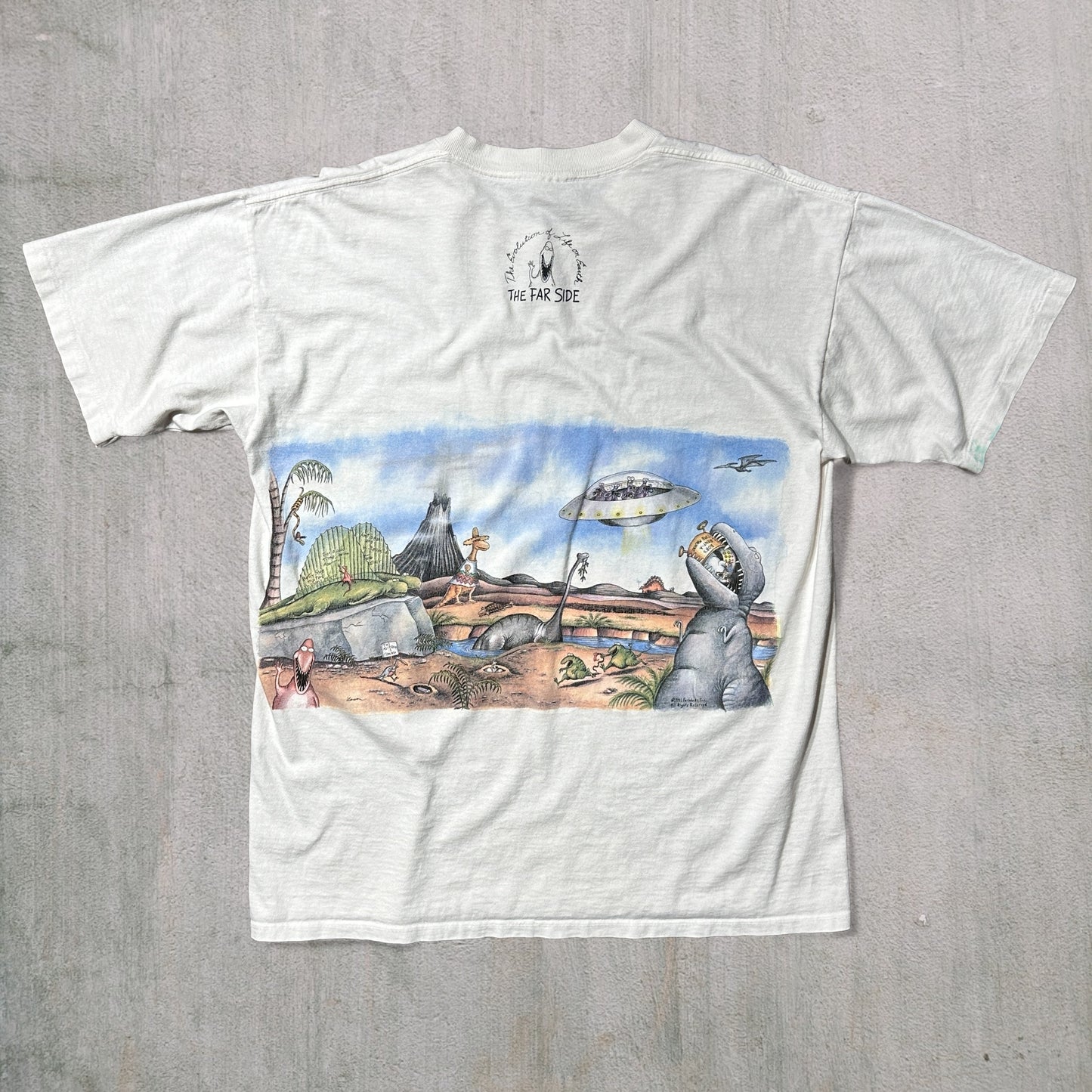 Vintage 'The Far Side' Comic Tee - L