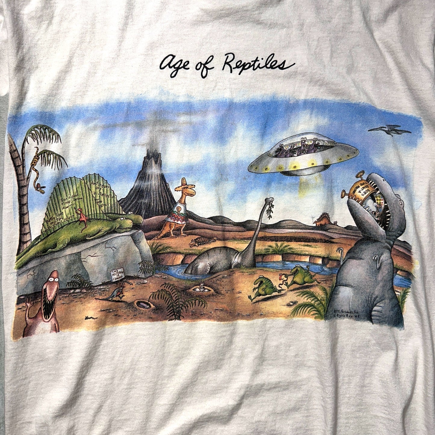 Vintage 'The Far Side' Comic Tee - L