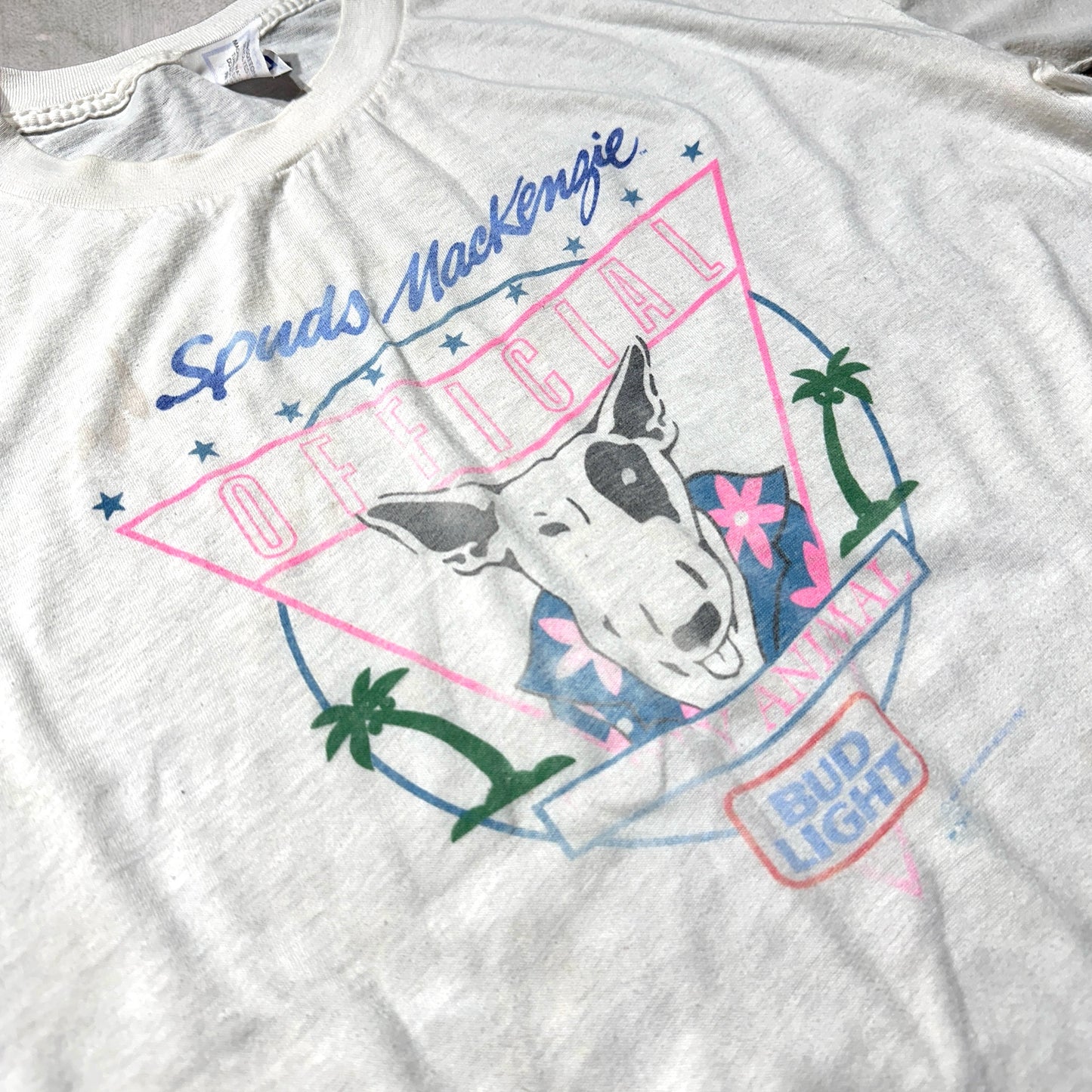 Vintage Bud Light Spuds Mackenzie Tee - M