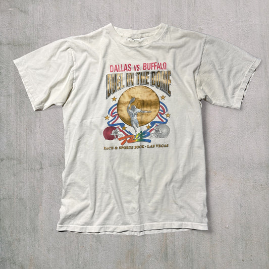 Vintage Duel At The Dome (Dallas v. Buffalo) Tee - L