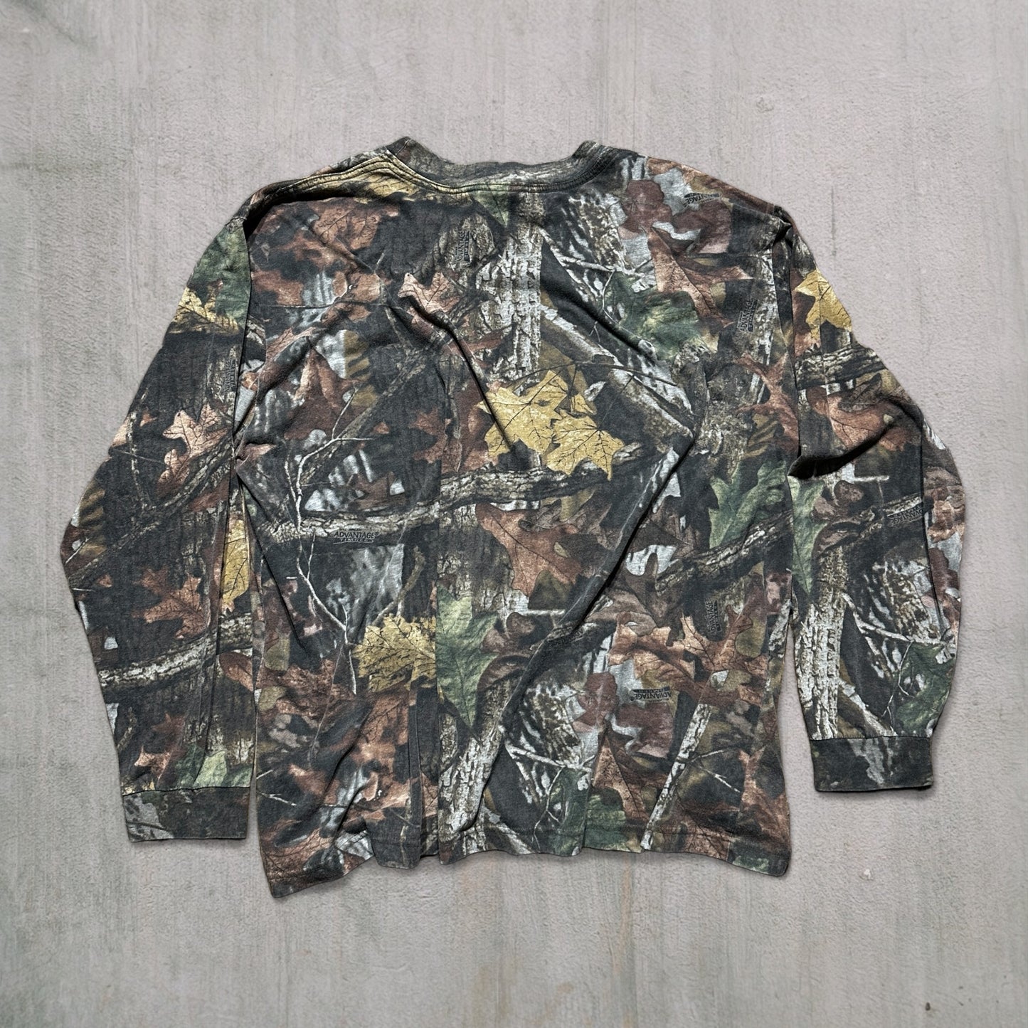 Vintage Camo Long Sleeve - XL