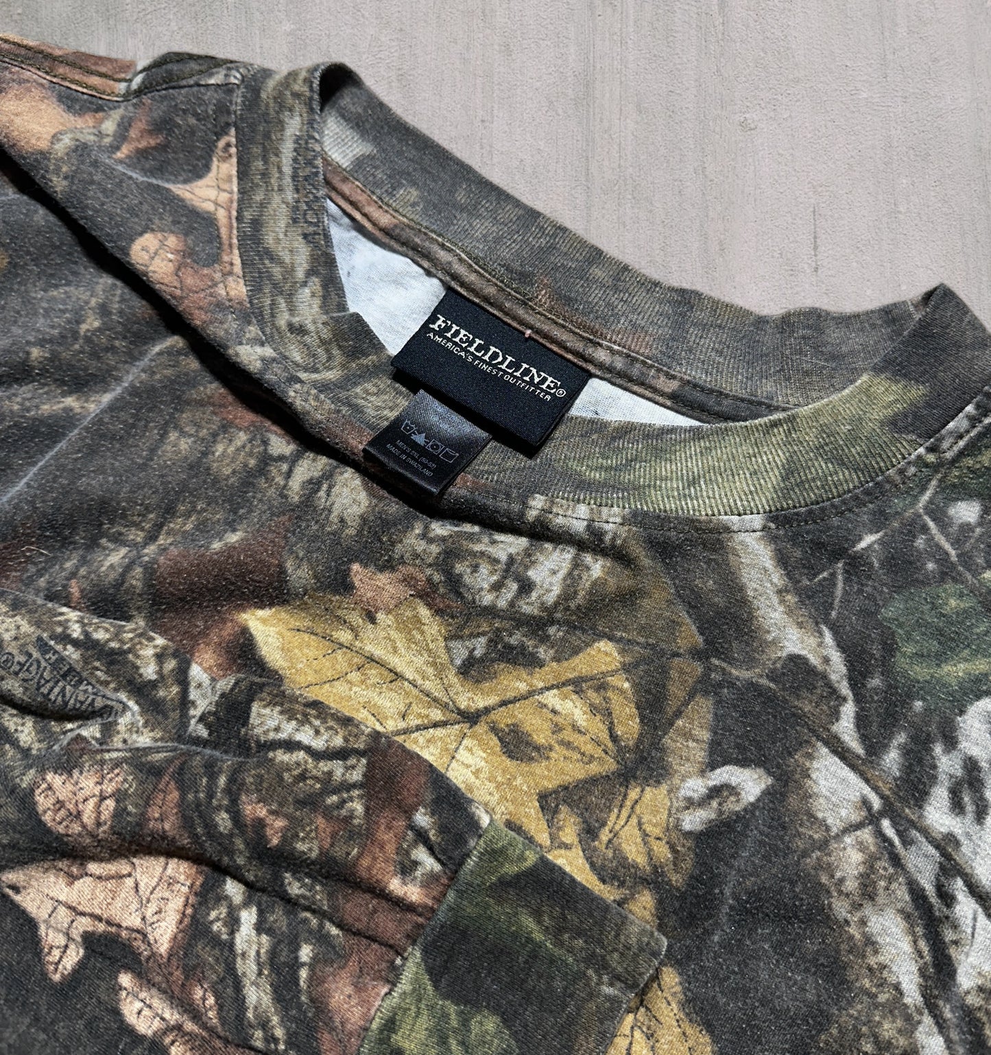 Vintage Camo Long Sleeve - XL