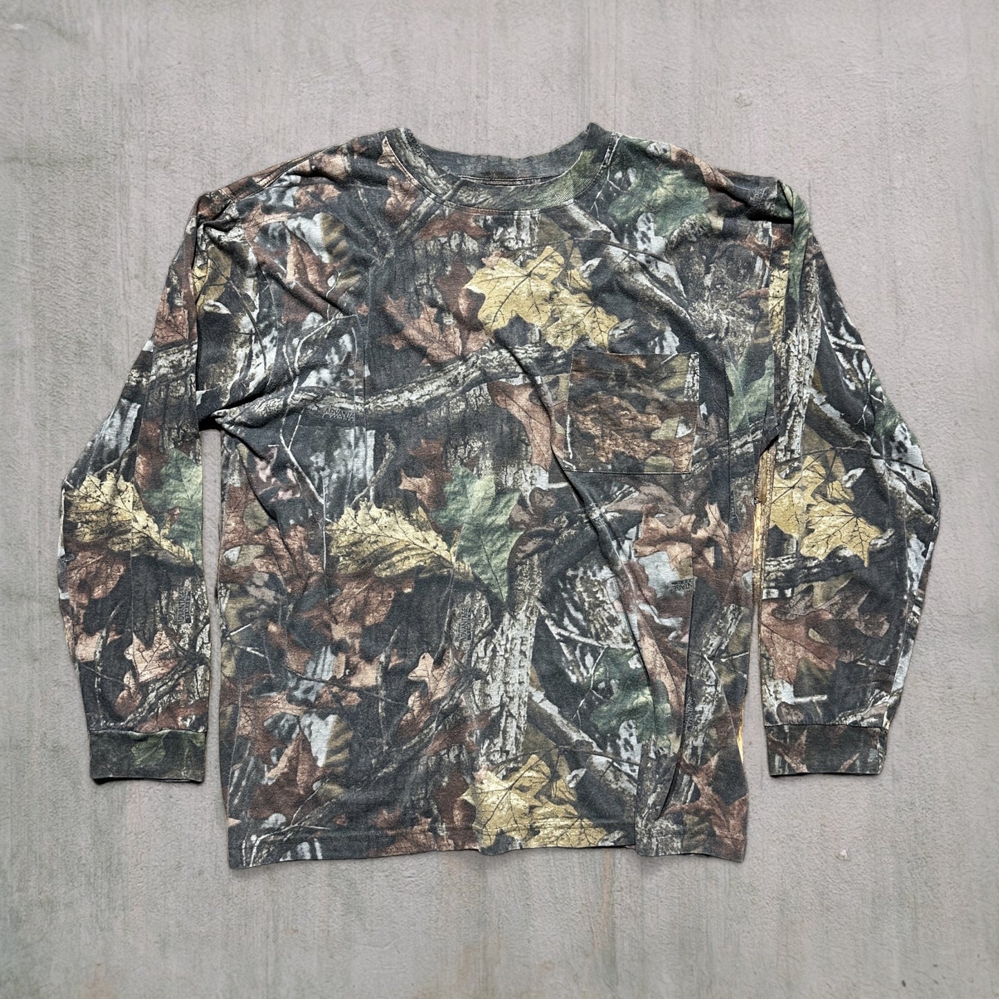 Vintage Camo Long Sleeve - XL