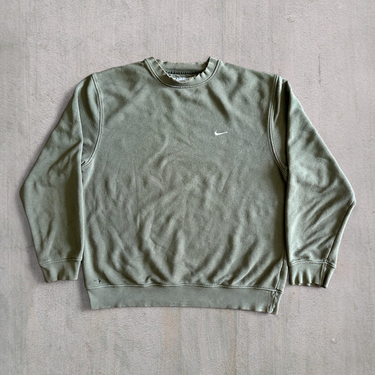Vintage Nike Crewneck (Olive Green) - L