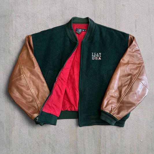 Vintage Nautica USA Bomber Jacket - L