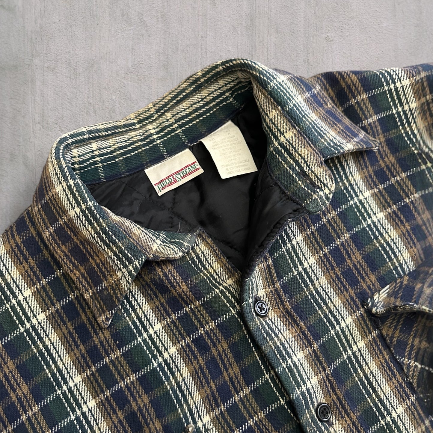 Vintage Lined Flannel - L