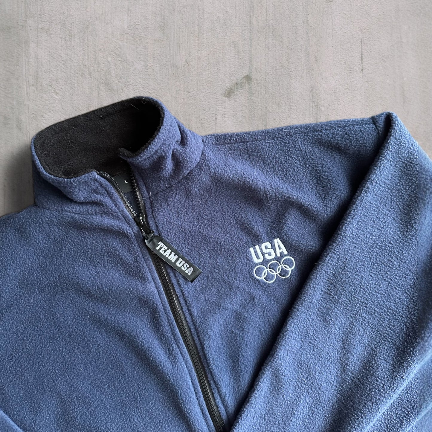 Vintage Fleece USA Zip-Up