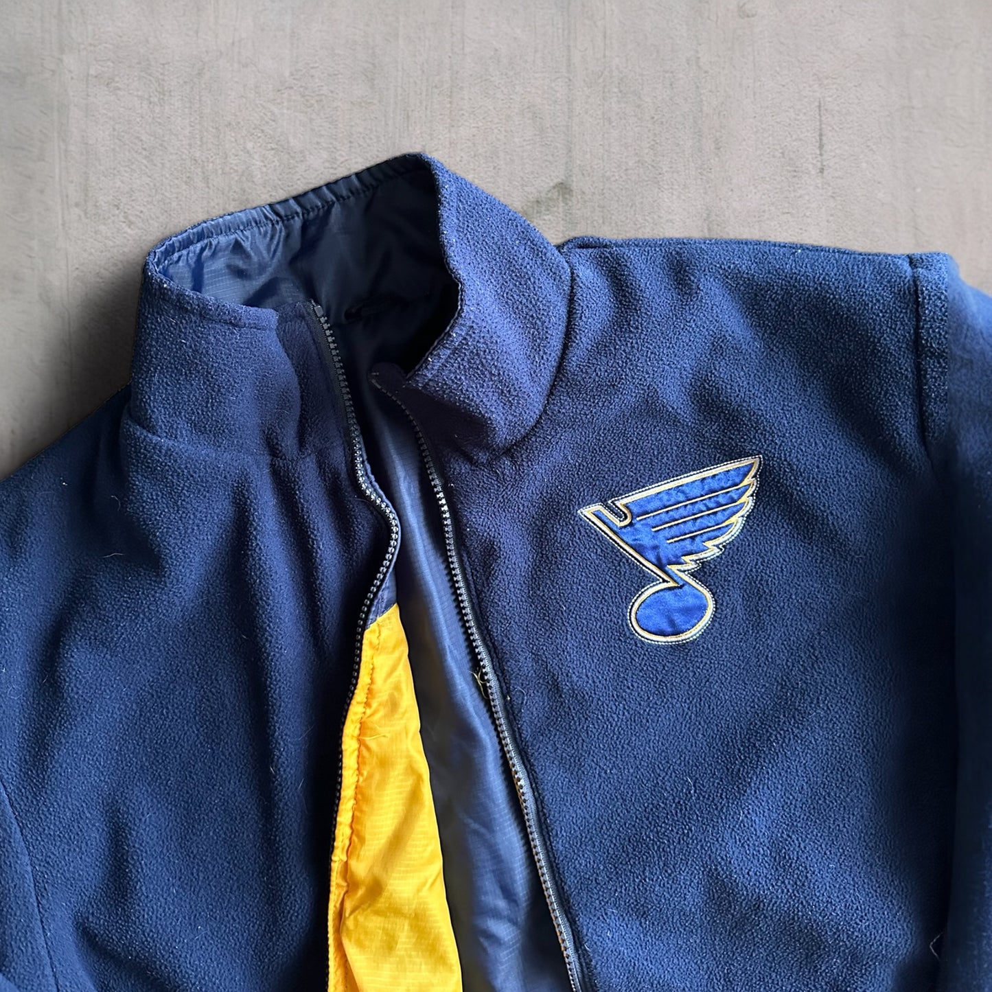 Vintage St. Louis Blues Reversible Jacket