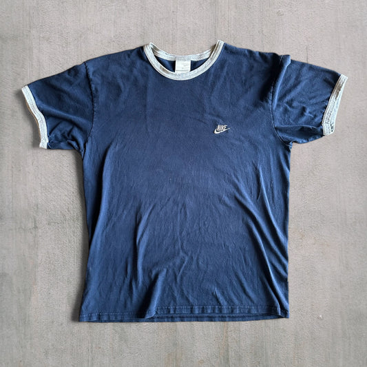 Vintage Nike Tee - Navy Blue (L)