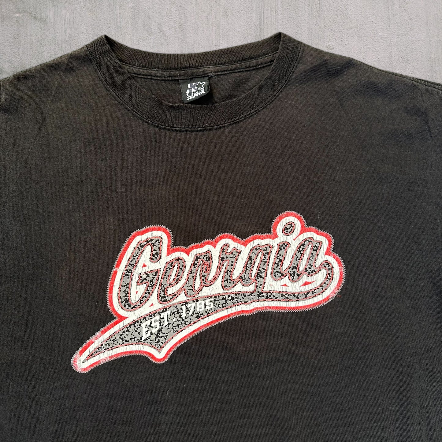 Vintage Starter University of Georgia Tee