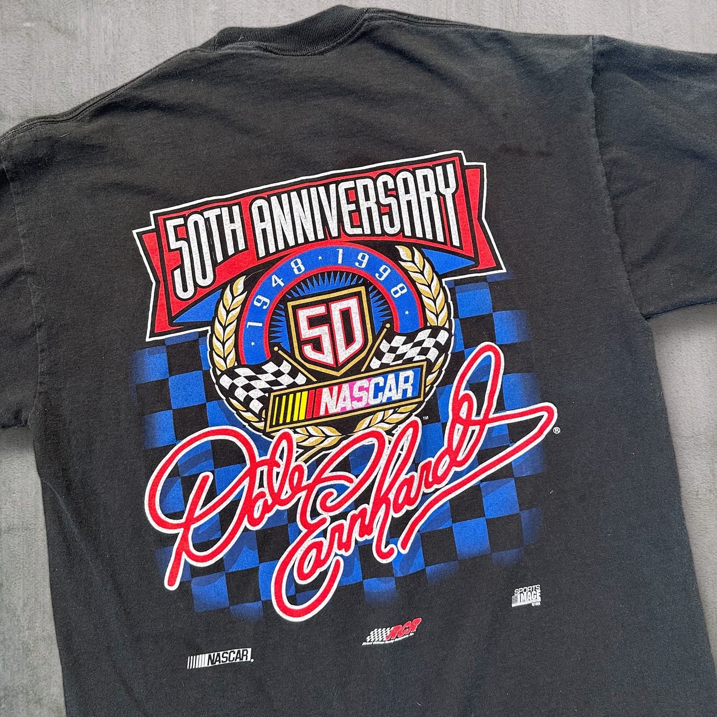 Vintage 1998 Dale Earnhardt Daytona 500 Tee - L