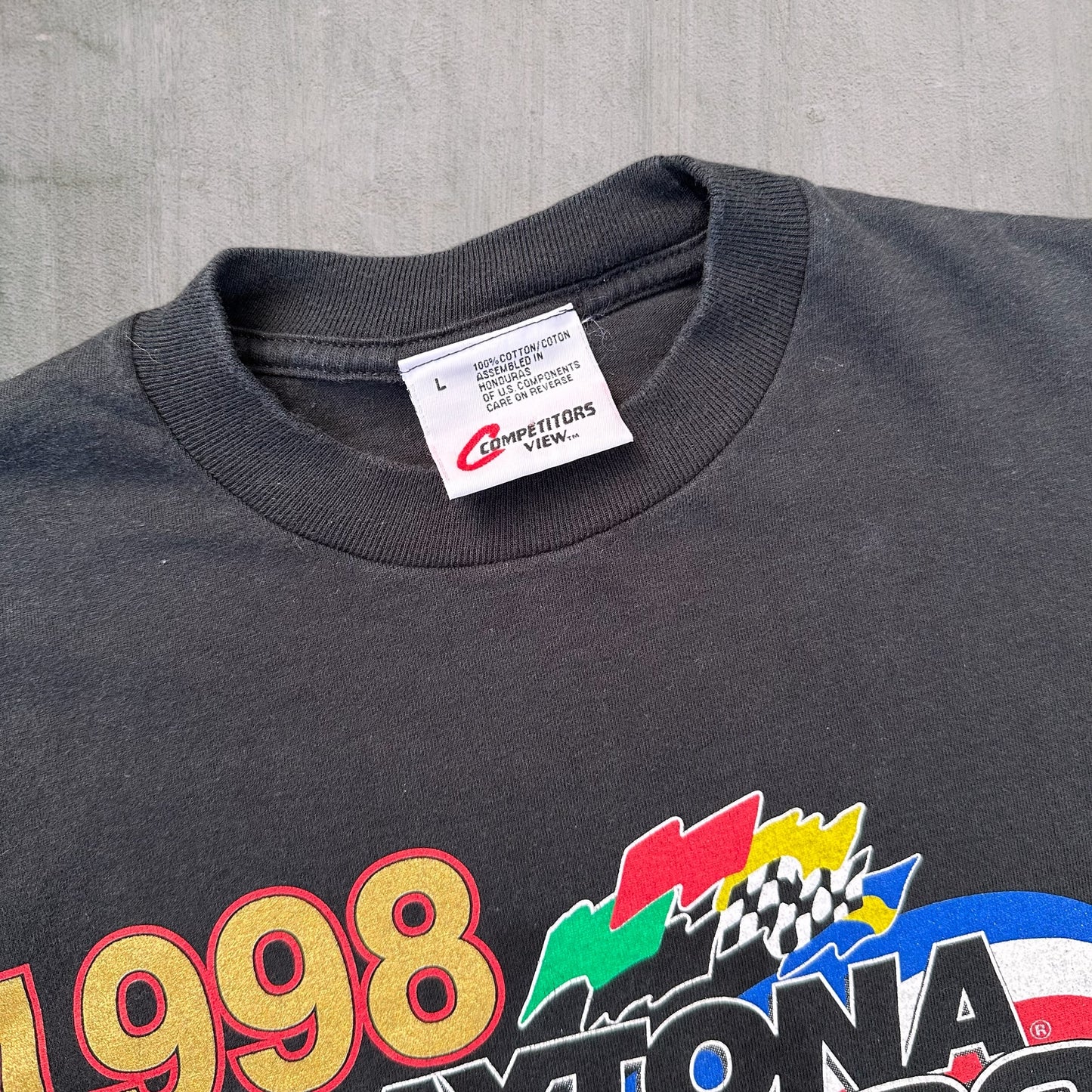 Vintage 1998 Dale Earnhardt Daytona 500 Tee - L