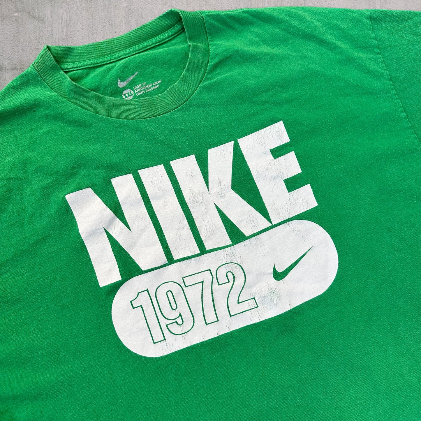 Vintage Green Nike Tee - XXL